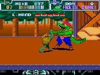 Teenage Mutant Ninja Turtles IV - Turtles In Time sur Nintendo Super Nes